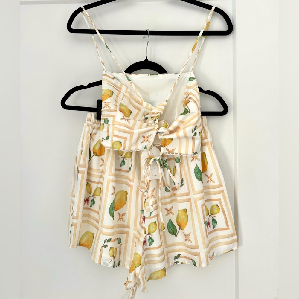 NWT Fortunate One Limoncello Set Yellow - Size S - Picture 4 of 13